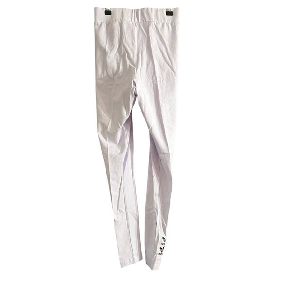 Adidas Originals Women's Adicolor Essential Light Purple Leggings Size XS New - Picture 3 of 8